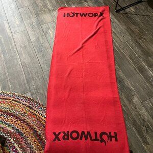 EUC RED HOTWORX TOWEL- RARE